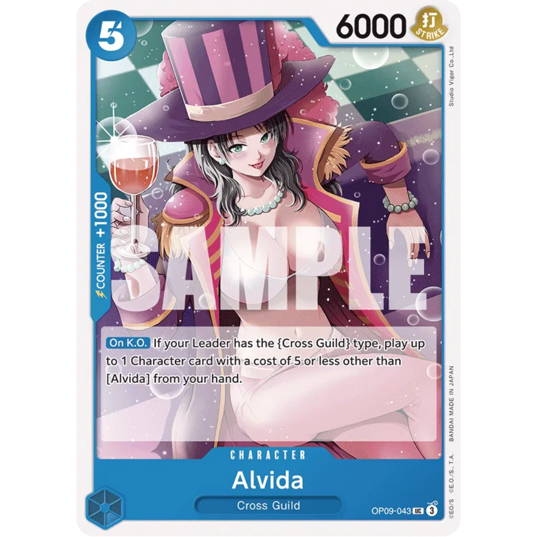 Alvida (Reprint) (OP09-043) - Starter Deck 25: BLUE Buggy