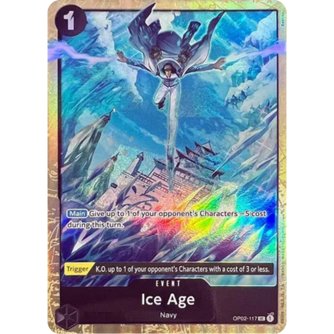Ice Age (Premium Card Collection -Best Selection Vol. 1-) (OP02-117) - One Piece Promotion Cards Foil