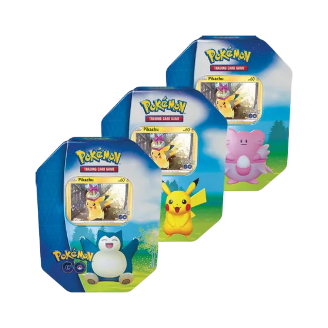 Pokemon GO Tin [Set of 3]