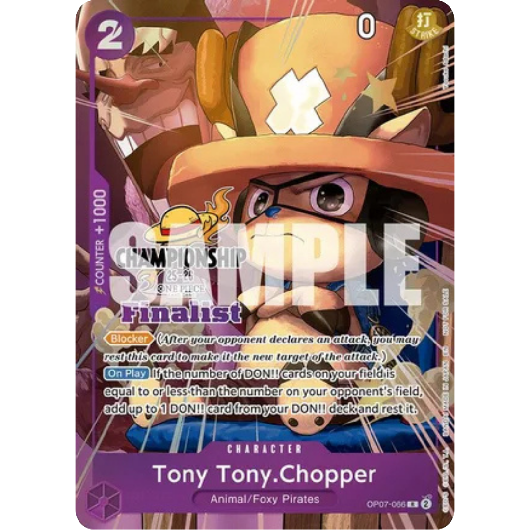 Tony Tony.Chopper (CS 25-26 Finalist Card Set 1) (OP07-066) - One Piece Promotion Cards Foil