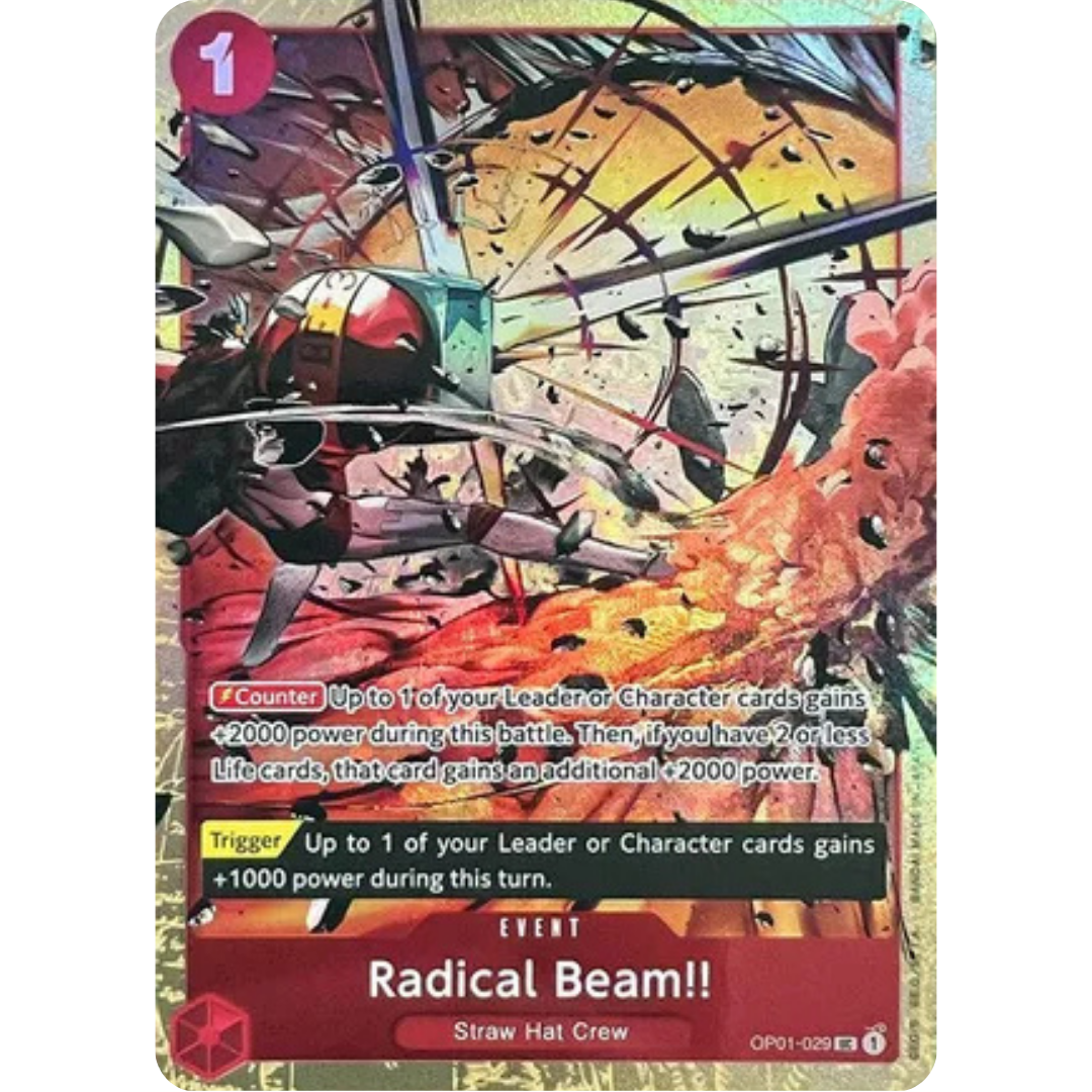 Radical Beam!! (Premium Card Collection -Best Selection Vol. 1-) (OP01-029) - One Piece Promotion Cards Foil