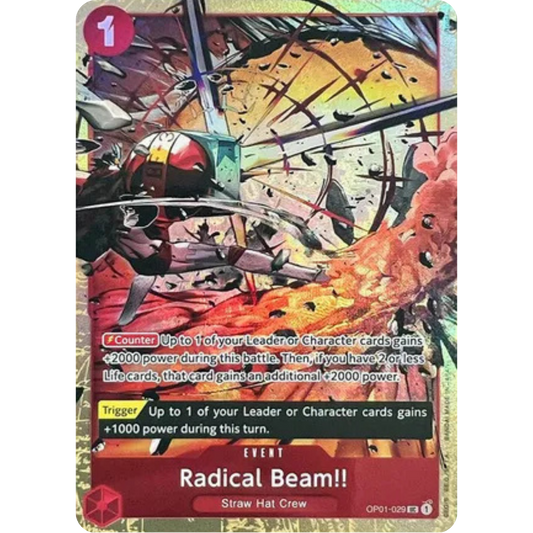 Radical Beam!! (Premium Card Collection -Best Selection Vol. 1-) (OP01-029) - One Piece Promotion Cards Foil