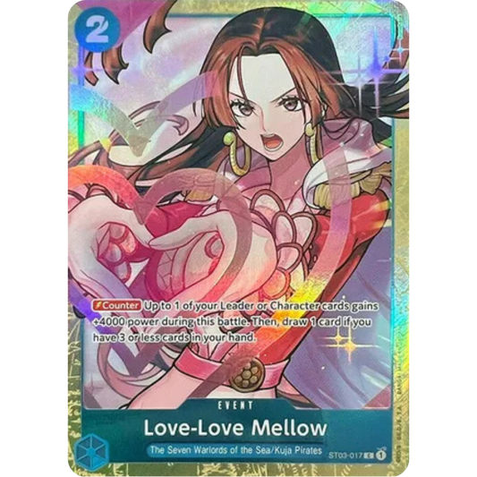 Love-Love Mellow (Premium Card Collection -Best Selection Vol. 1-) (ST03-017) - One Piece Promotion Cards Foil