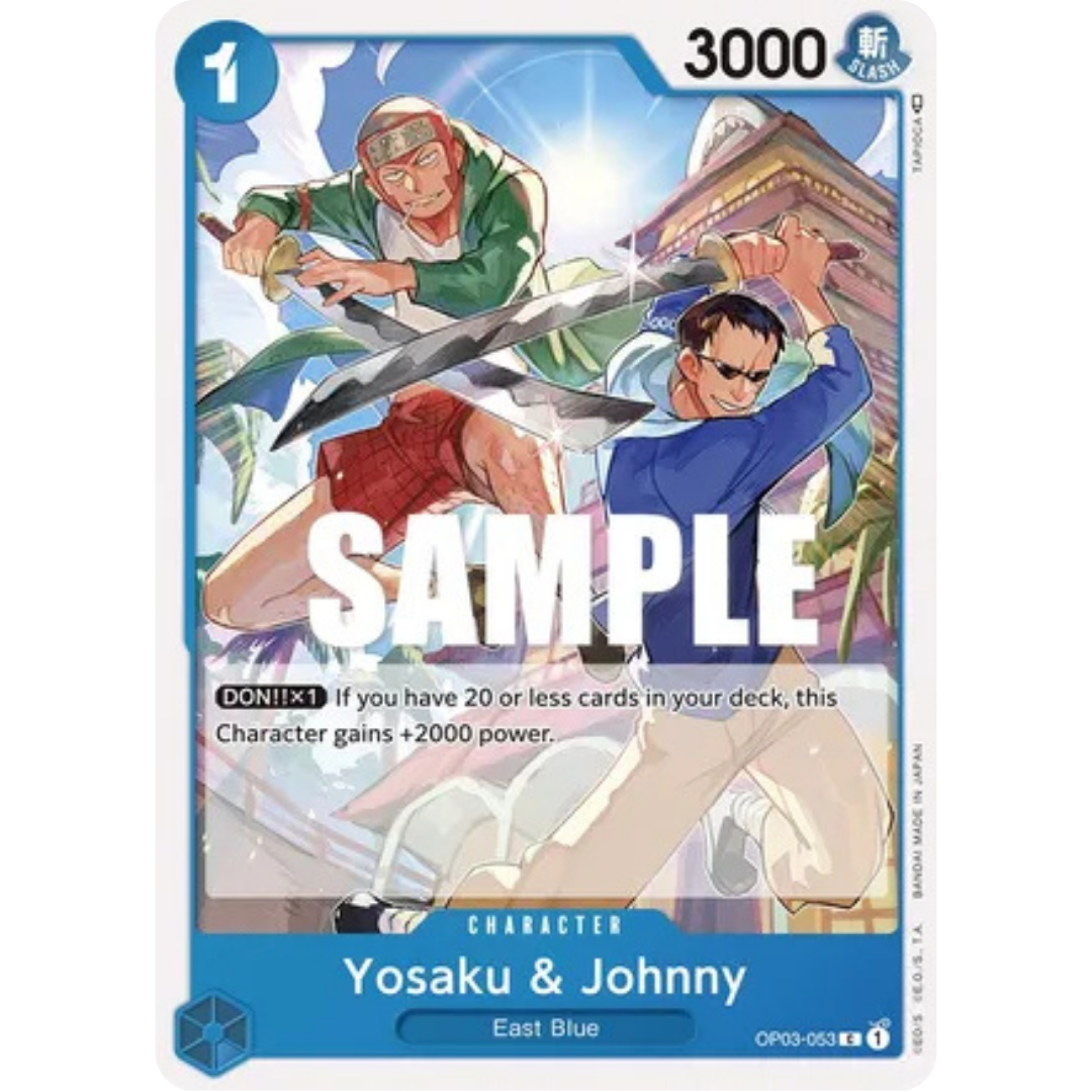 Yosaku & Johnny (OP03-053) - Pillars of Strength
