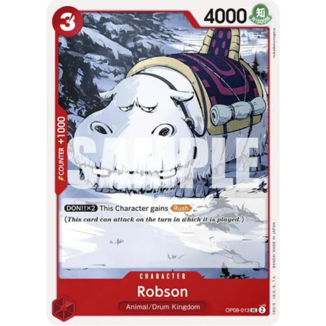 Robson (OP08-013) - Two Legends