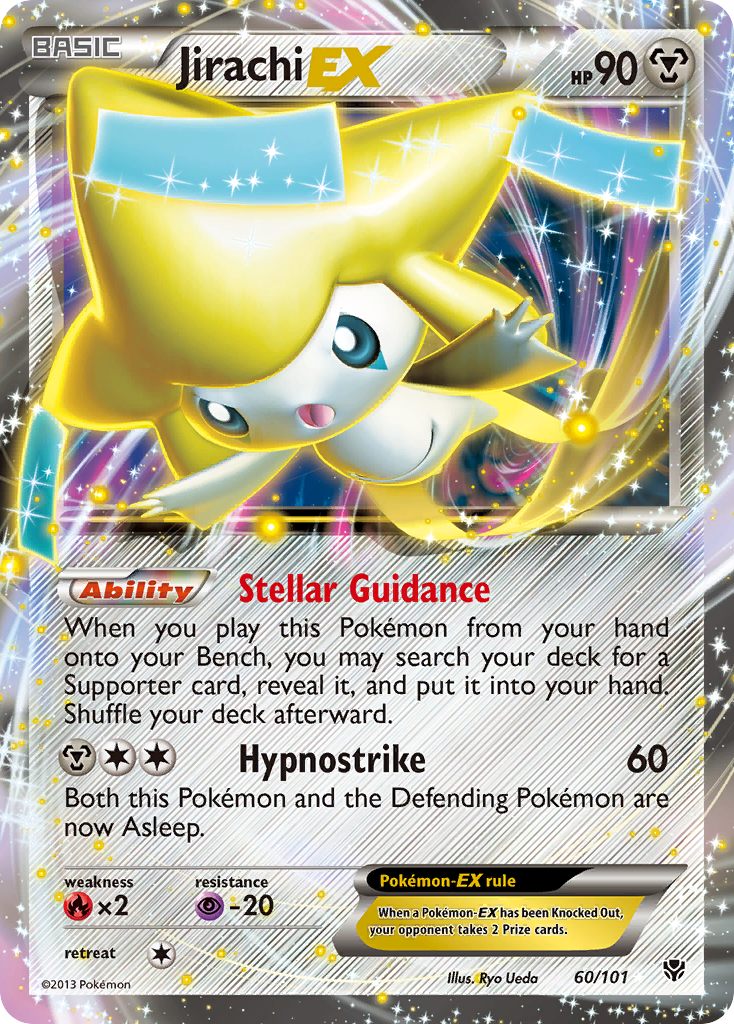 Jirachi EX/101  - Holofoil Plasma Blast - Ultra Rare