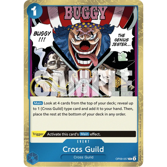 Cross Guild (Reprint) (OP09-057) - Starter Deck 25: BLUE Buggy