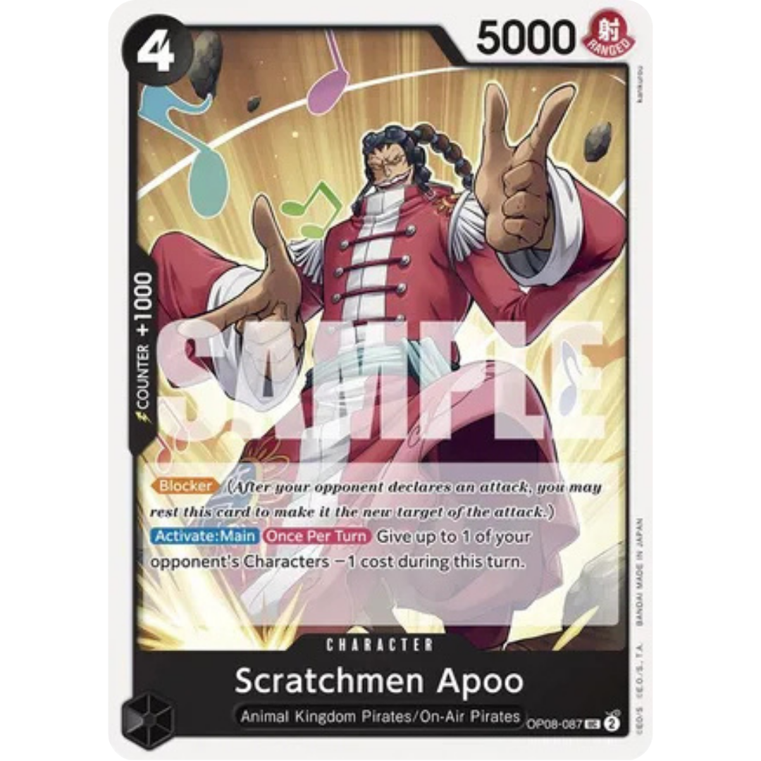 Scratchmen Apoo (OP08-087) - Two Legends