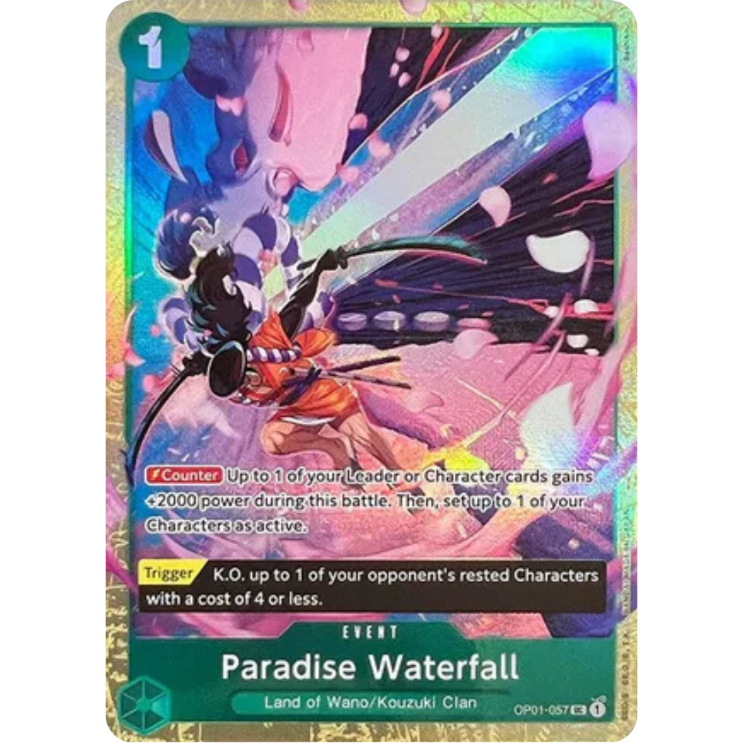 Paradise Waterfall (Premium Card Collection -Best Selection Vol. 1-) (OP01-057) - One Piece Promotion Cards Foil