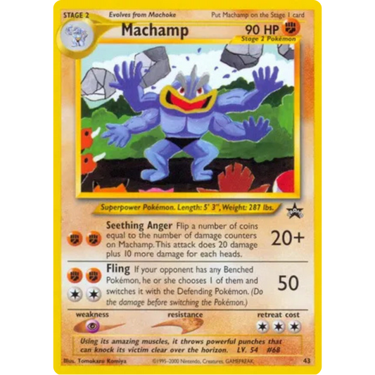 Machamp 043/53  WoTC Promo - Promo