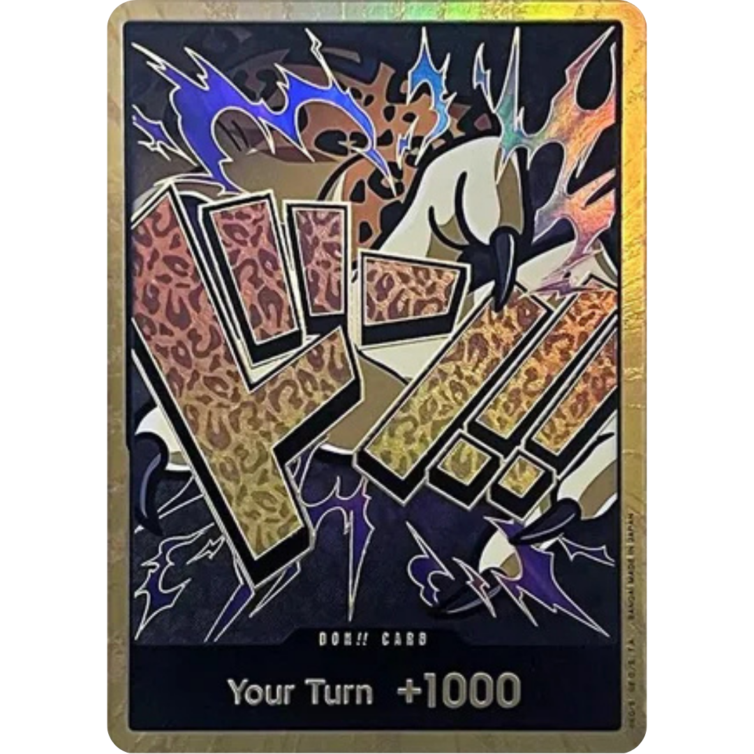 DON!! Card (Rob Lucci) (Gold) - Premium Booster -The Best- Foil