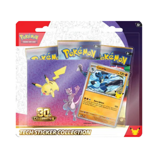 30th Celebration Tech Sticker Collection [Lucario]