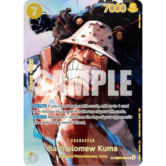 Bartholomew Kuma (SP) (EB04-054) - The Time of Battle Foil