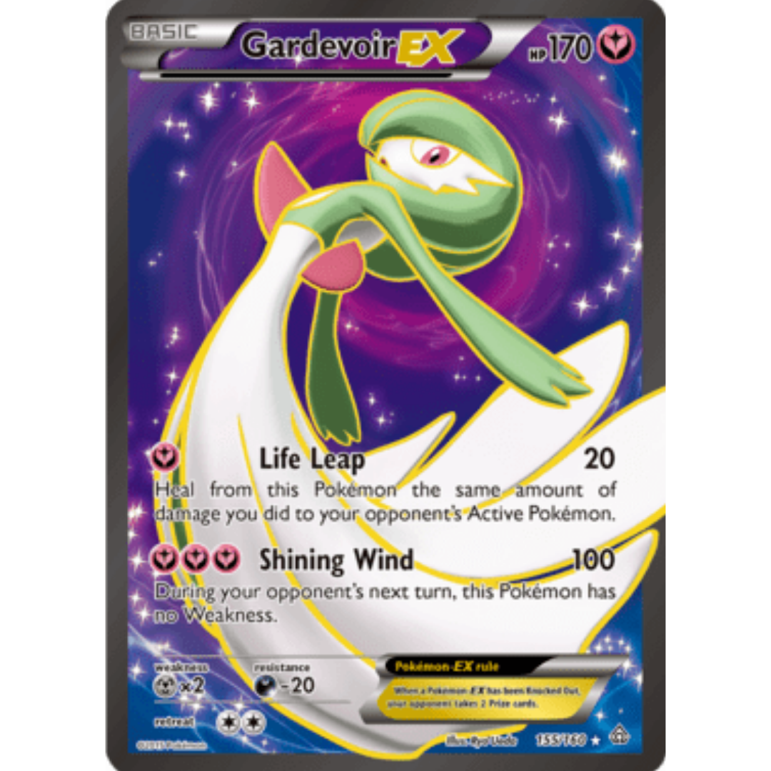 Gardevoir EX (155 Full Art) 155/160  - Holofoil XY  Primal Clash - Ultra Rare