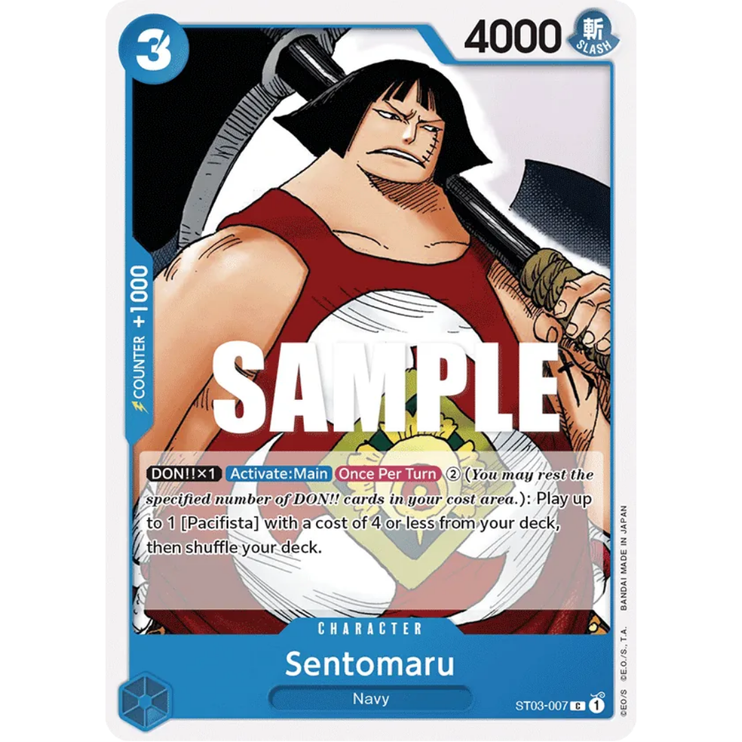 Sentomaru (ST03-007) - Starter Deck 3: The Seven Warlords of The Sea