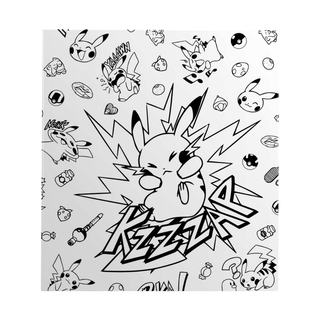 D-Ring Binder - Pikachu (Comic-Style)