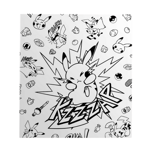 D-Ring Binder - Pikachu (Comic-Style)