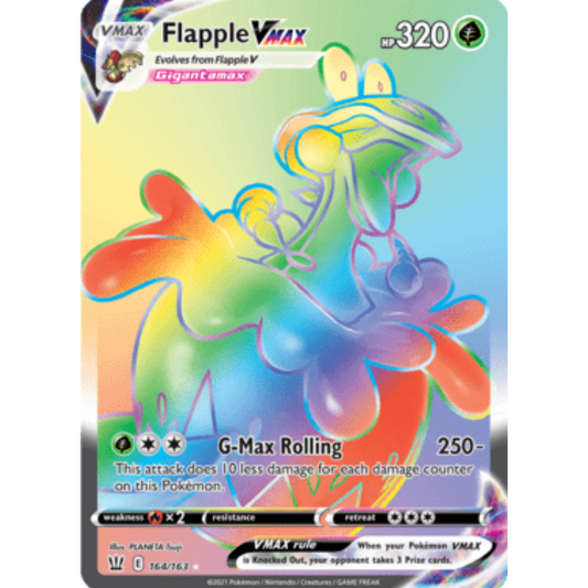 Flapple VMAX (164/163) [Sword & Shield: Battle Styles]