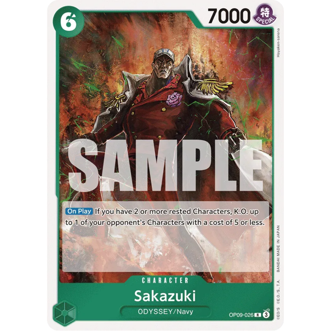 Sakazuki (OP09-026) - Emperors in the New World Foil