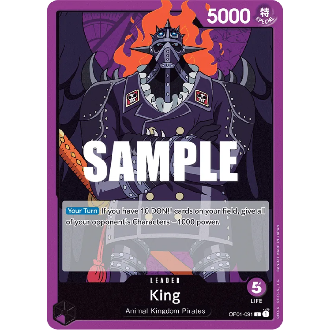 King (091) (OP01-091) - Romance Dawn