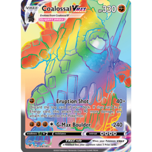 Coalossal VMAX (189/185) [Sword & Shield: Vivid Voltage]