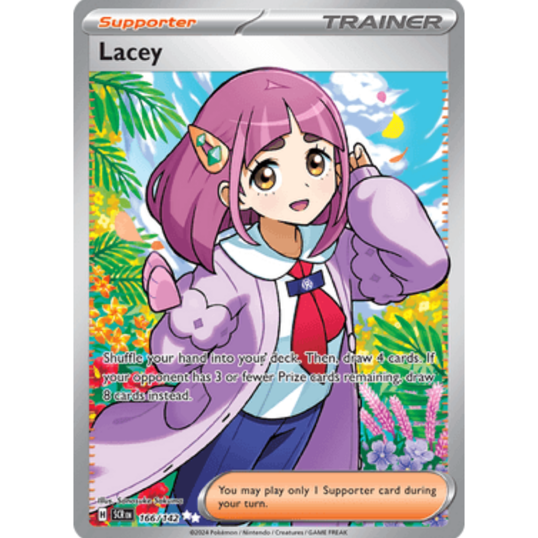 Lacey 166/142  - Holofoil SV07 Stellar Crown - Ultra Rare