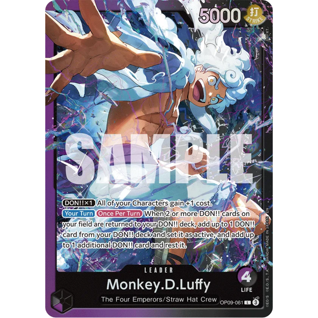 Monkey.D.Luffy (OP09-061) (OP09-061) - Starter Deck 26: PURPLE/BLACK Monkey.D.Luffy Foil