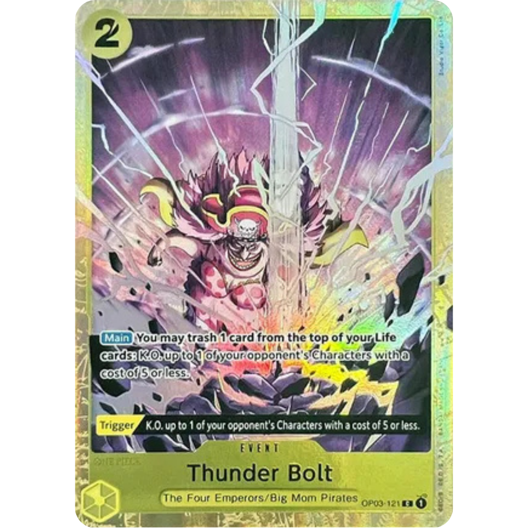 Thunder Bolt (Premium Card Collection -Best Selection Vol. 1-) (OP03-121) - One Piece Promotion Cards Foil