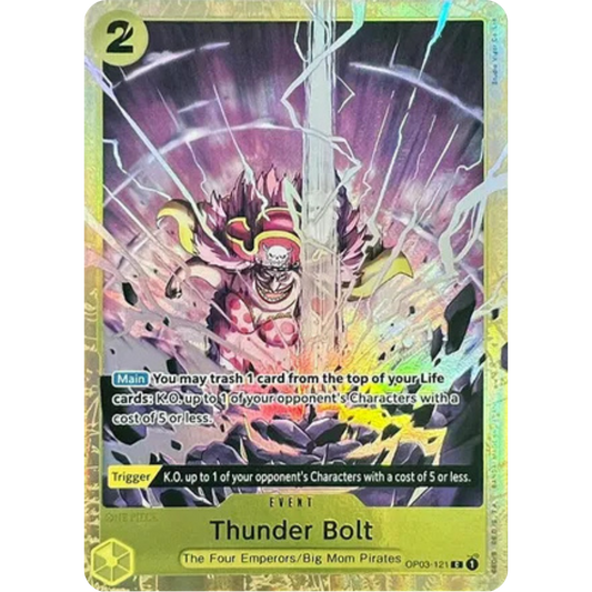 Thunder Bolt (Premium Card Collection -Best Selection Vol. 1-) (OP03-121) - One Piece Promotion Cards Foil