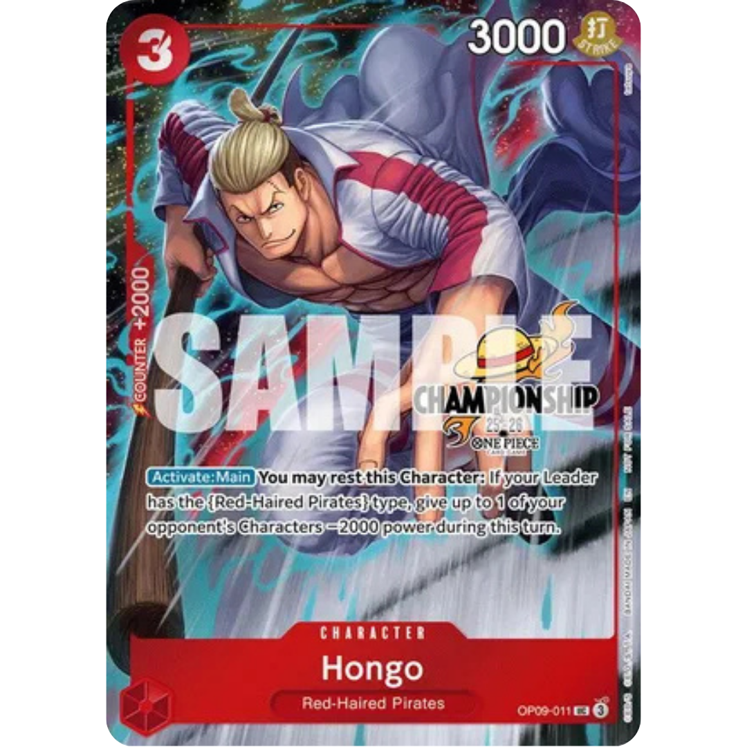Hongo (CS 25-26 Celebration Pack) (OP09-011) - One Piece Promotion Cards Foil