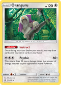 Oranguru 113  - Holofoil SM Base Set - Holo Rare