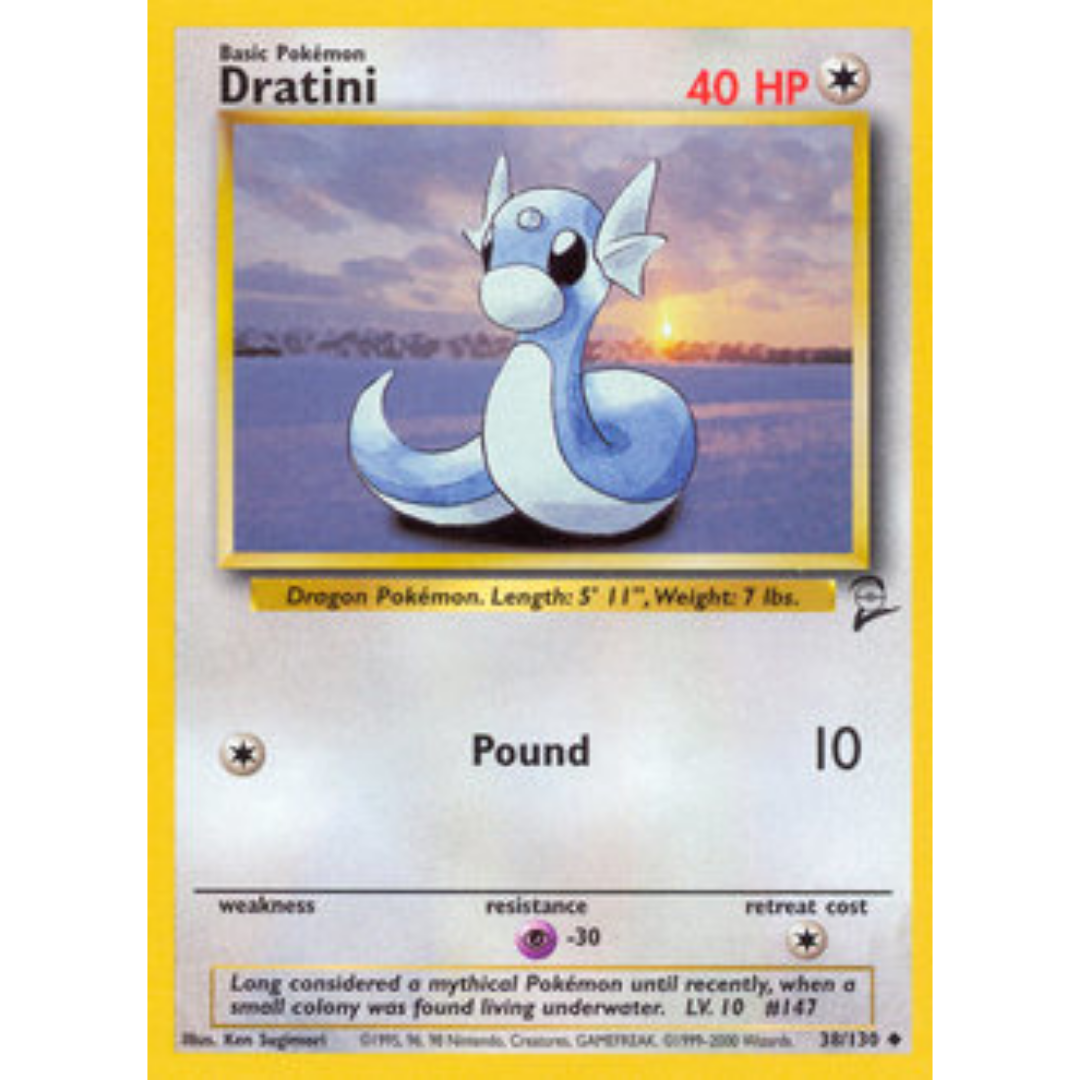 Dratini 038  Base Set 2 - Uncommon