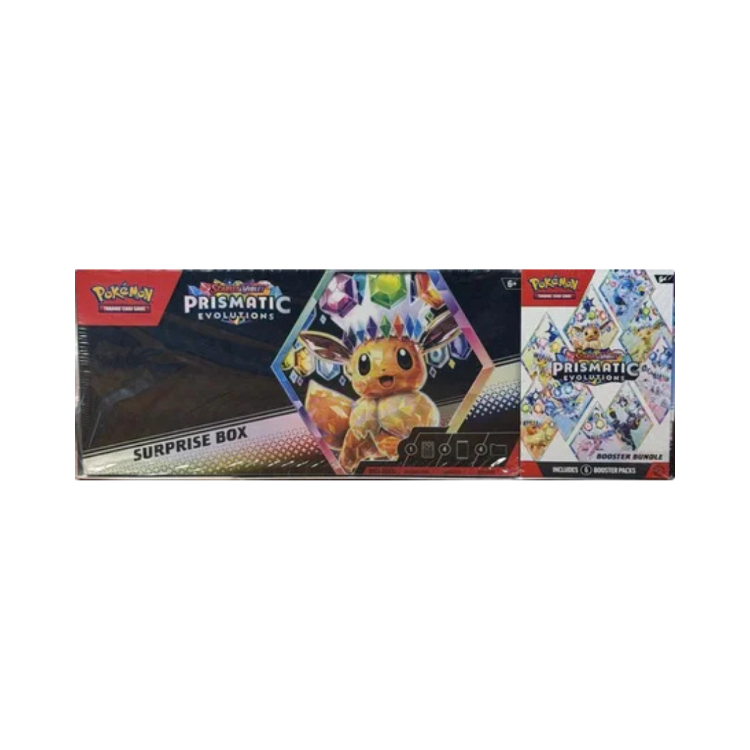 Prismatic Evolutions Booster Bundle + Surprise Box Bundle (Sam's Club)