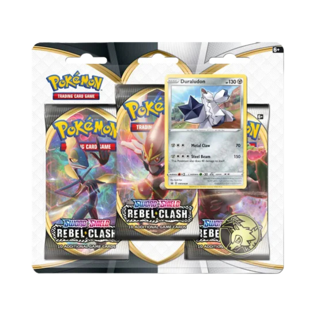 Rebel Clash 3 Pack Blister [Duraludon]