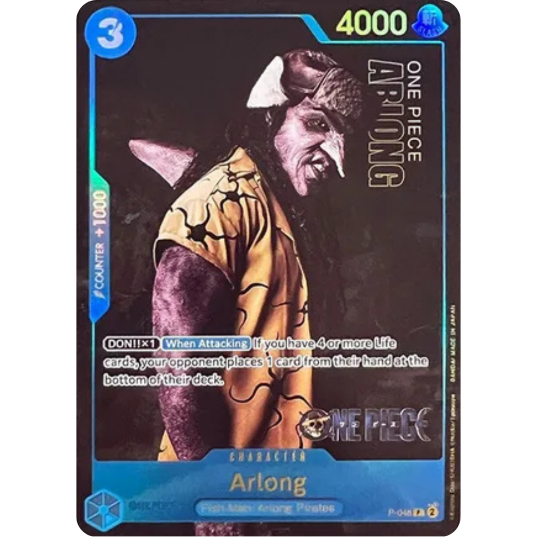 Arlong (Premium Card Collection -Live Action Edition-) (P-048) - One Piece Promotion Cards Foil