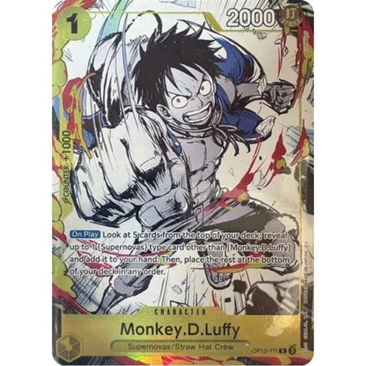 Monkey.D.Luffy (Premium Card Collection -6 assort vol.1-) (OP10-111) - One Piece Promotion Cards Foil