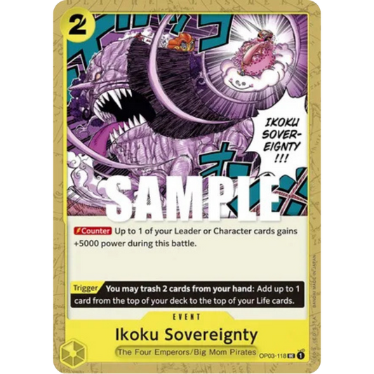 Ikoku Sovereignty (OP03-118) - Pillars of Strength
