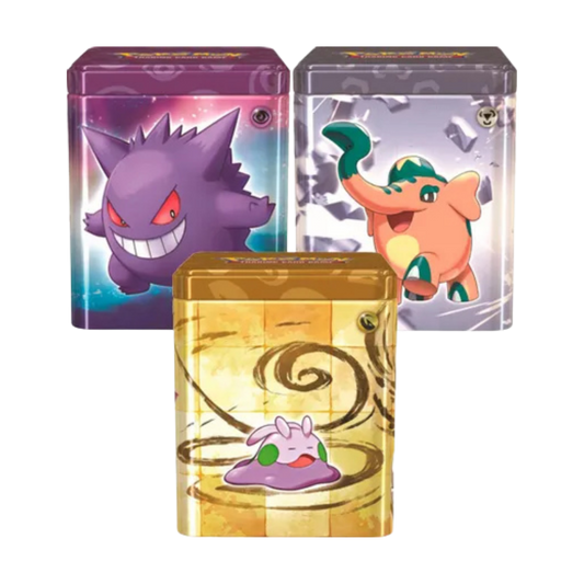 Pokemon Stacking Tins [Set of 3] (Psychic, Metal, and Dragon)
