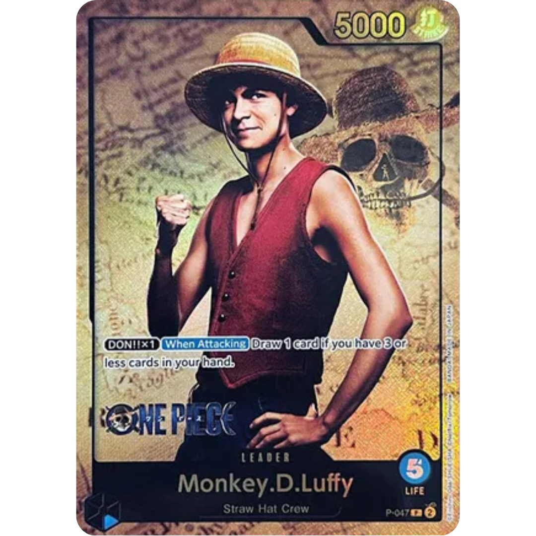Monkey.D.Luffy (047) (Premium Card Collection -Live Action Edition-) (P-047) - One Piece Promotion Cards Foil