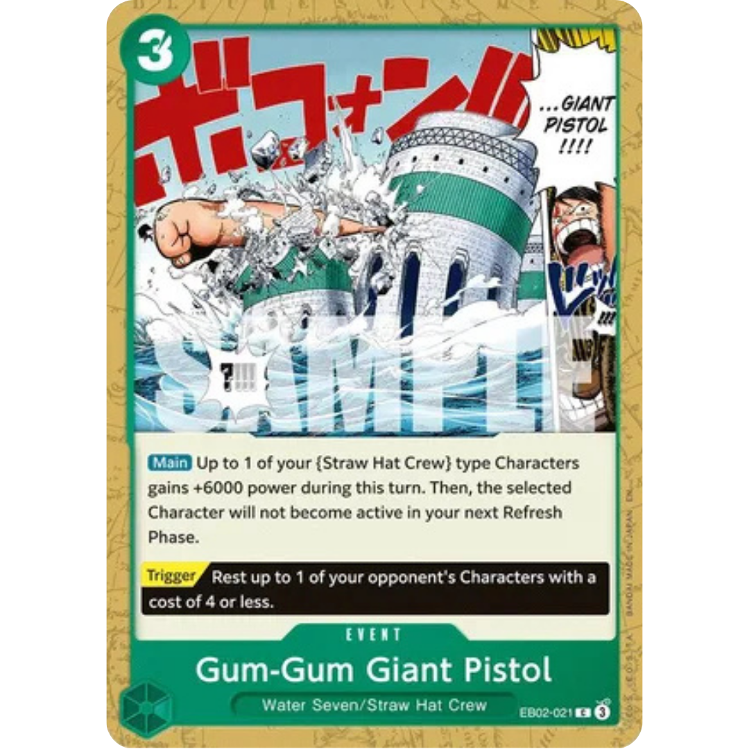 Gum-Gum Giant Pistol (EB02-021) - Extra Booster: Anime 25th Collection