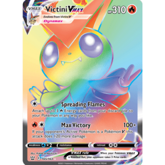 Victini VMAX (165/163) [Sword & Shield: Battle Styles]