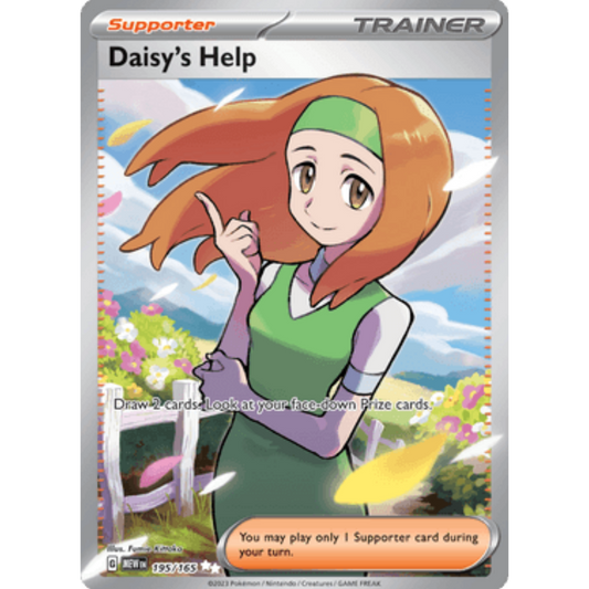 Daisy's Help (195/165) [Scarlet & Violet: 151]