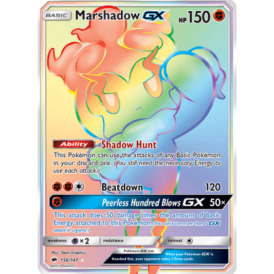 Marshadow GX (156/147) [Sun & Moon: Burning Shadows]