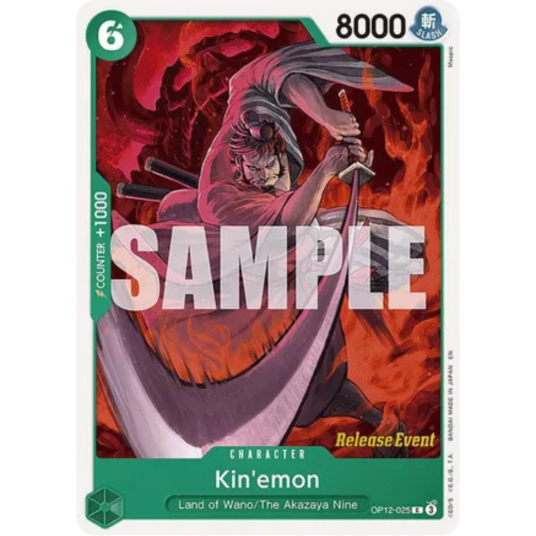 Kin'emon (OP12-025) - Legacy of the Master Release Event Cards