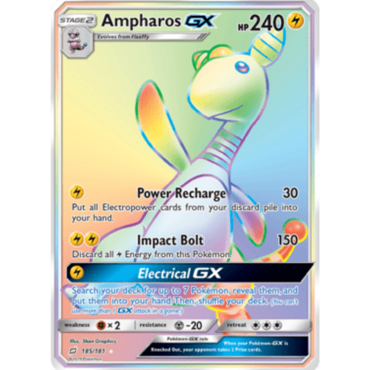 Ampharos GX (185/181) [Sun & Moon: Team Up]