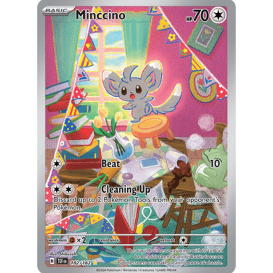 Minccino (182/162) [Scarlet & Violet: Temporal Forces]