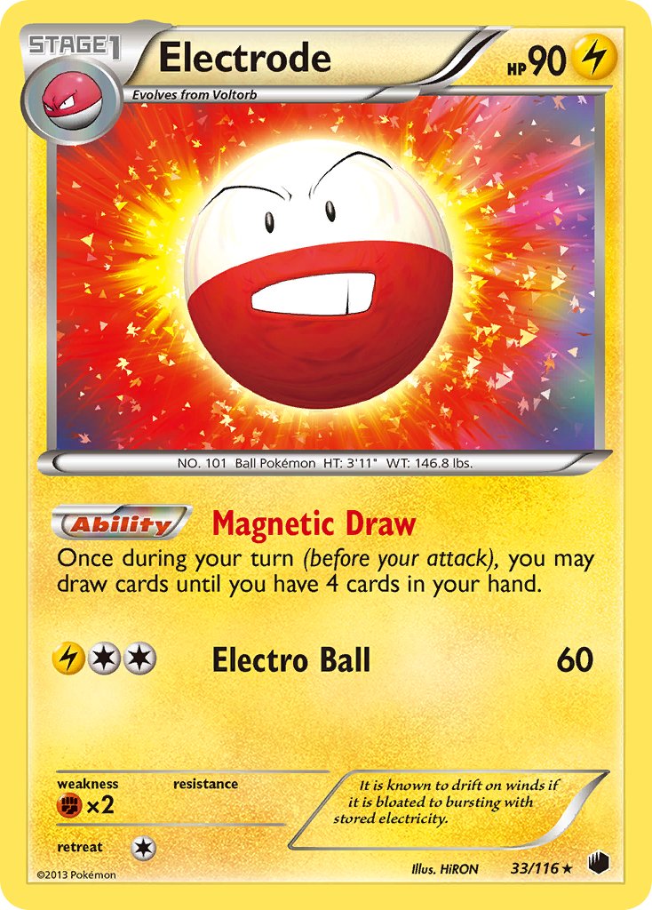 Electrode 033/116  Deck Exclusives - Rare