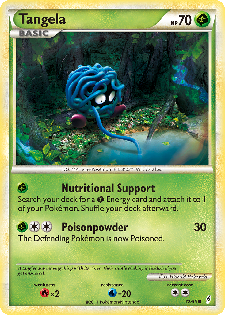 Tangela 072  Call of Legends - Common