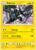 Zekrom 035  - Holofoil Shining Legends - Holo Rare