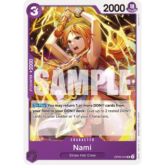 Nami (Reprint) (OP09-070) - Starter Deck 26: PURPLE/BLACK Monkey.D.Luffy